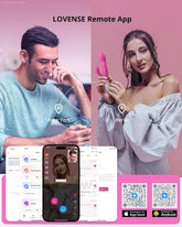 Rechargeable Vibrators - LOVENSE Nora Rabbit Vibrator With APP Control